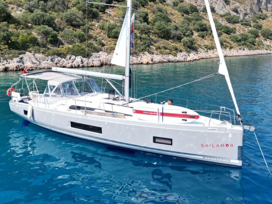 Photo #1 - Oceanis 46.1 (Athena 5) en Göcek Mucev Marina - 23144