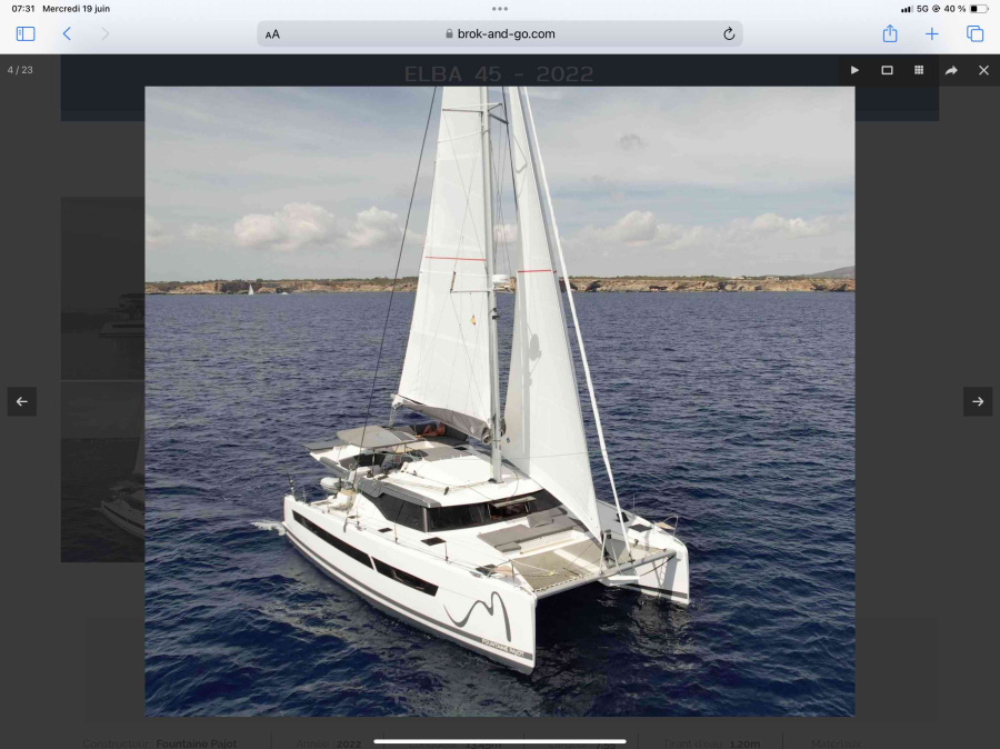 Photo #1 - Elba 45 (Marlea II) en Les Marines de Cogolin - 22514