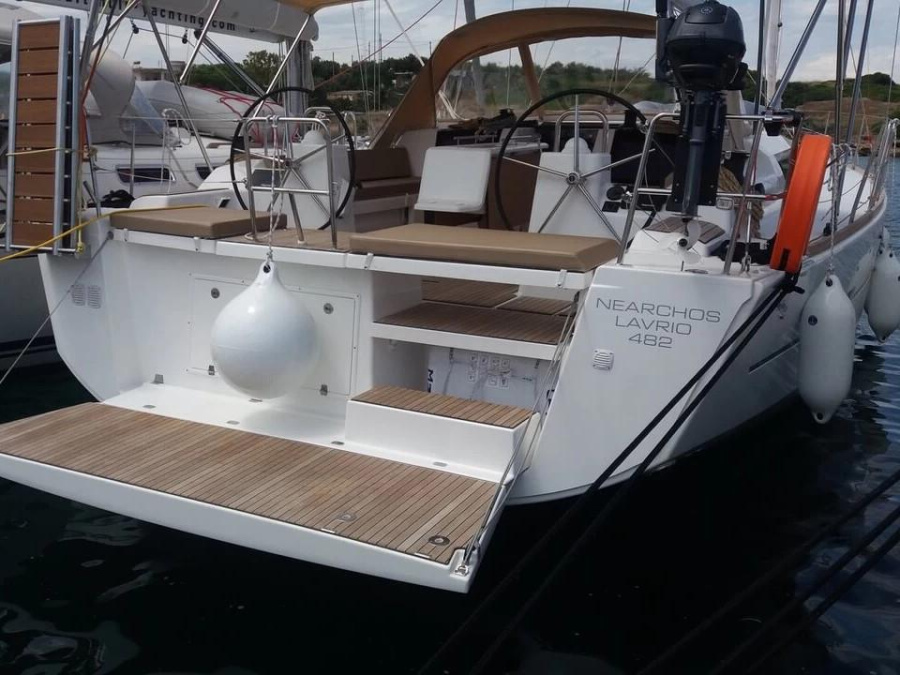Photo #1 - Dufour 460 Grand Large (Nearchos) en Olympic Marina - 61742