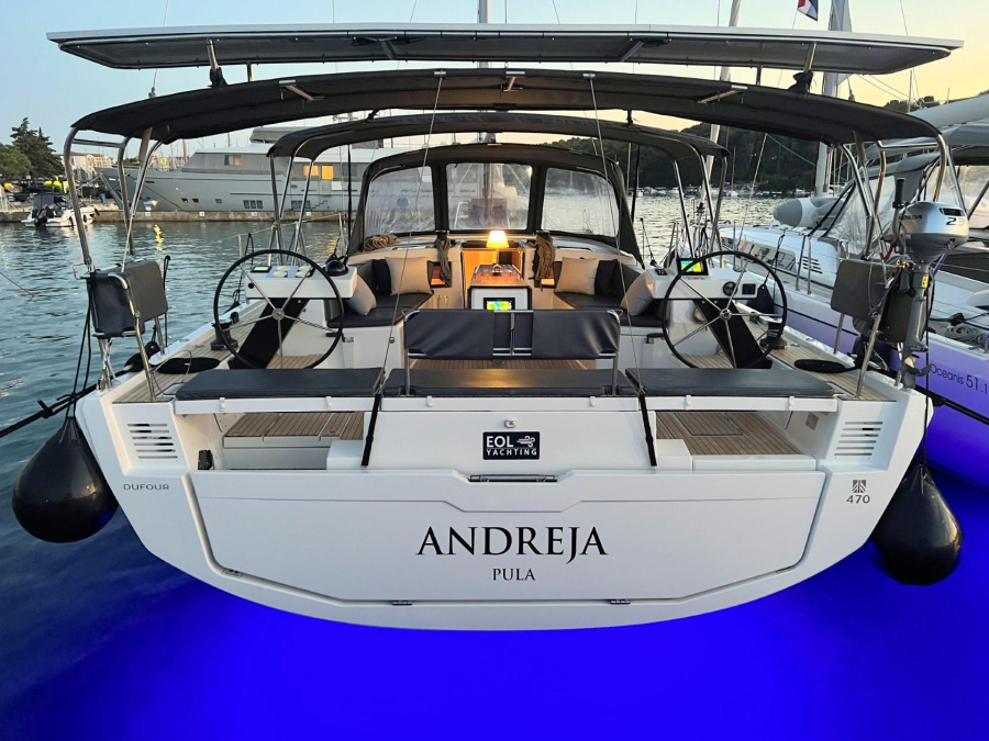 Photo #1 - Dufour 470 Grand Large (Andreja) en Tehnomont Marina Veruda - 17960