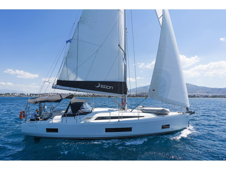 Photo #1 - Oceanis 46.1 (5/3) (Rebekka Blue) en Rhodes New Marina - 11208
