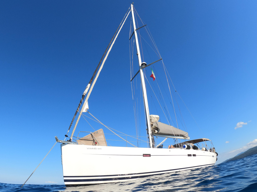 Photo #1 - Hanse 540e (Yannis 65 s) en Marina del Nettuno - 14922