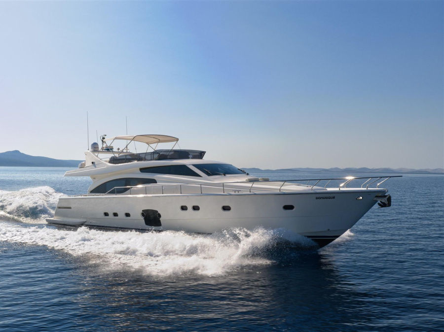 Photo #1 - Ferretti 681 (Dominique) en Marina Frapa - 65682