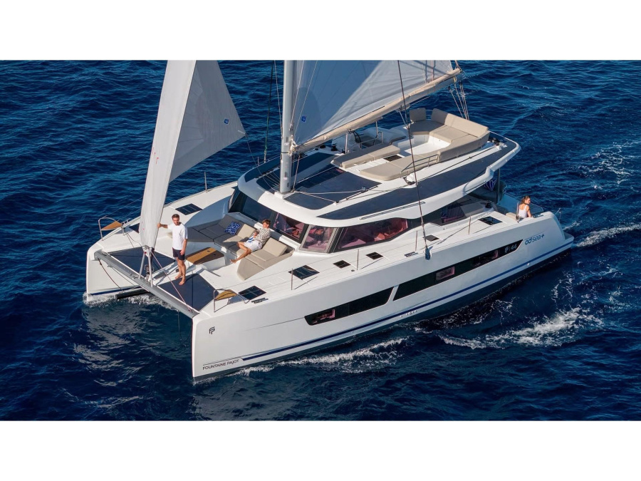 Photo #1 - Fountaine Pajot 44  A/C & GEN & WM (Agios Paisios) en Alimos Marina - 64948