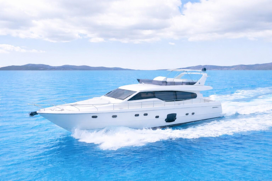 Photo #1 - Ferretti 630 (ESCAPE) en Ornos bay - 61604