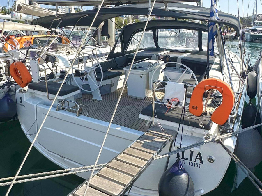 Photo #1 - Oceanis 46.1 (5 cab.) (ILIA) en Alimos Marina - 67153