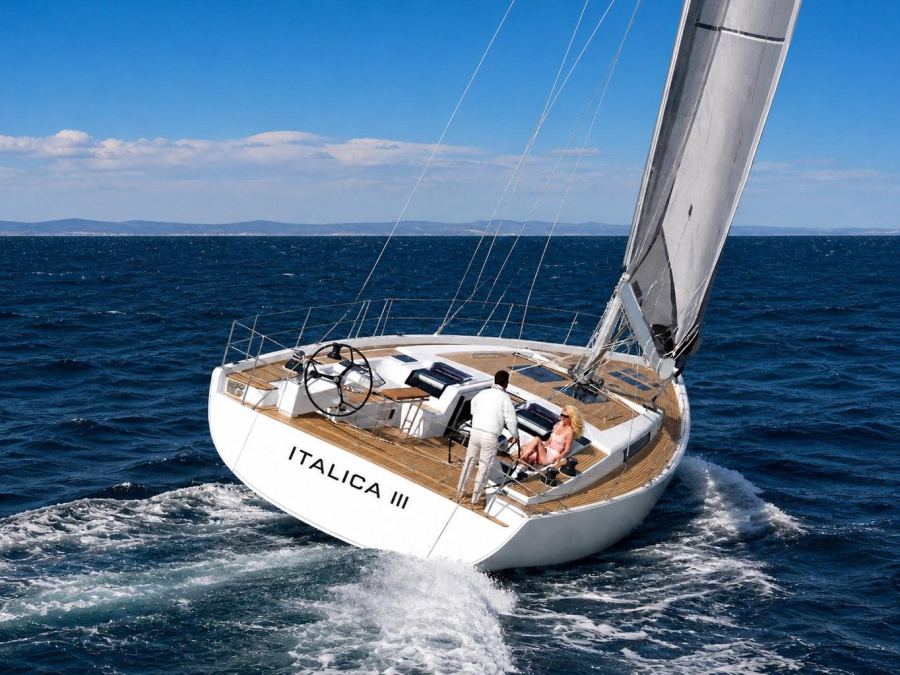 Photo #1 - Hanse 575 (Italica III) en Porto di - 67515