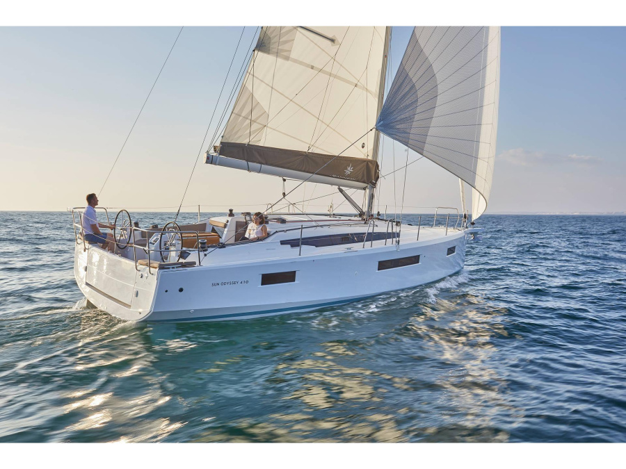 Photo #1 - Sun Odyssey 410 (SAN GEORGE) en Port of Lefkas - 65729