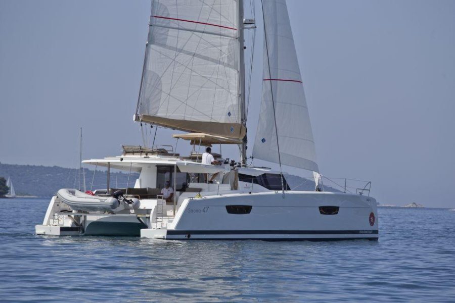 Photo #1 - Fountaine Pajot Saona 47 Quintet - 5 + 1 cab. (FREJA) en La Paz, Costa Baja Marina - 27578