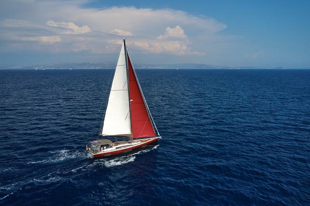 Photo #1 - Dufour Exclusive 56 - 3 + 1 cab. (Kabuki - OW) en Marina Kremik - 29354