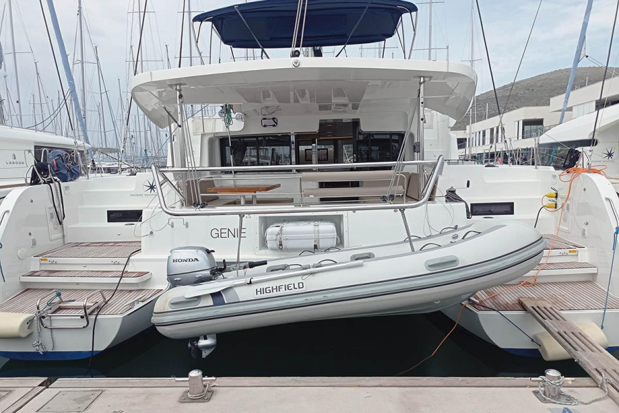 Photo #1 - Lagoon 46 - 4 + 2 cab. (Genie) en Yachtclub Seget (Marina Baotić) - 29852