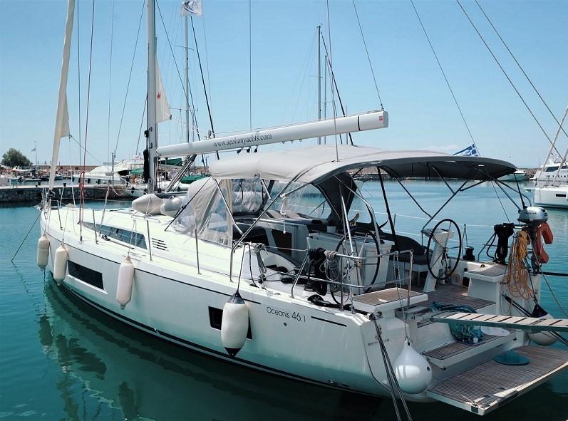 Photo #1 - Oceanis 46.1 - 4 cab. (Aeolian Melody) en Marina - 29854