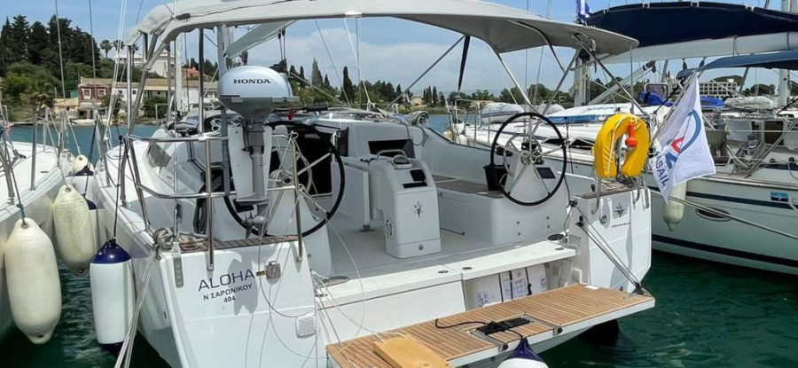 Photo #1 - Sun Odyssey 410 - 3 cab. (Aloha) en Corfu, Gouvia Marina - 34146