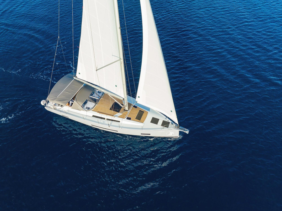Photo #1 - Hanse 460 - 4 cab. (Dioscuri - OW) en Marina - 34263