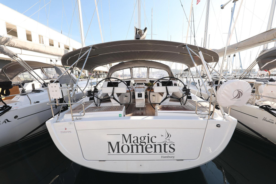 Photo #1 - Hanse 458 - 3 cab. (Magic Moments) en Yachtclub Seget (Marina Baotić) - 34274