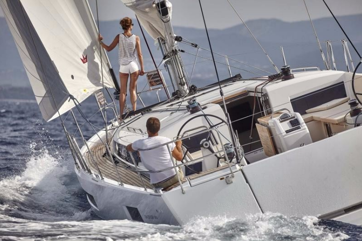 Photo #1 - Sun Odyssey 490 - 5 cab. (Thaleia) en Corfu, Benitses Port Yacht Marina - 34878