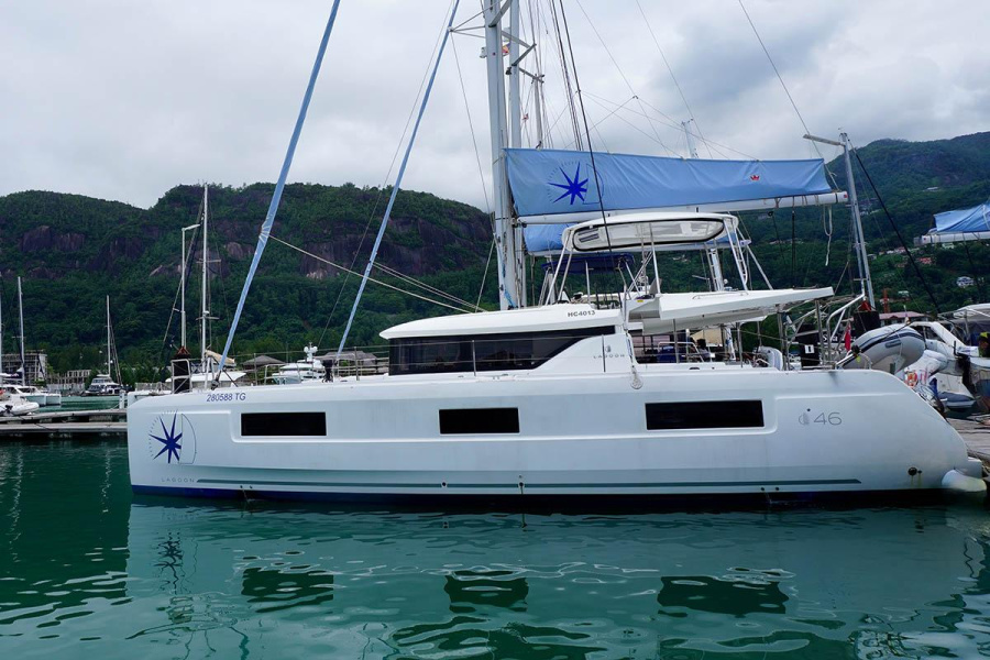 Photo #1 - Lagoon 46 - 4 + 2 cab. (Ghost Buster) en Seychelles, Eden Island Marina - 36013