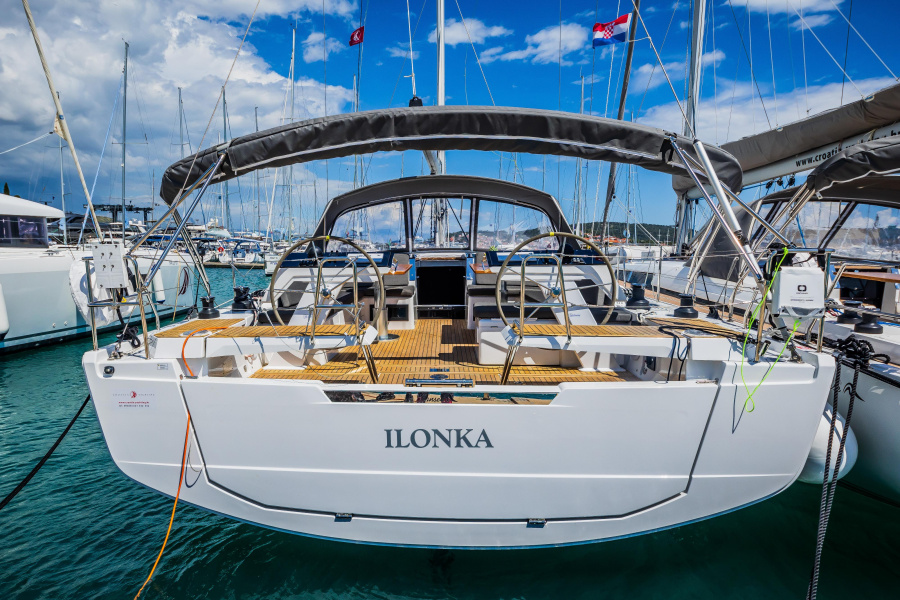 Photo #1 - Hanse 460 - 4 cab. (Ilonka - OW) en Yachtclub Seget (Marina Baotić) - 36541