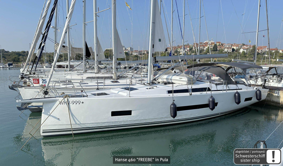 Photo #1 - Hanse 460 - 4 cab. (Wilson) en Marina Punat - 36568