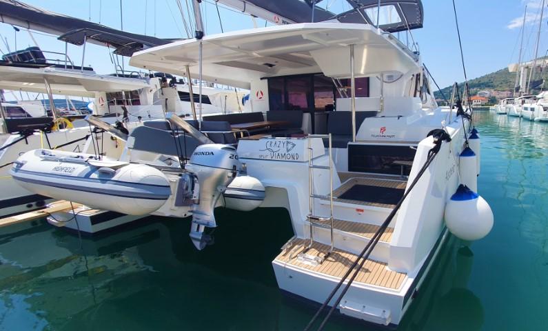 Photo #1 - Fountaine Pajot Astrea 42 - 4 + 1 cab. (Crazy Diamond) en Yachtclub Seget (Marina Baotić) - 36635