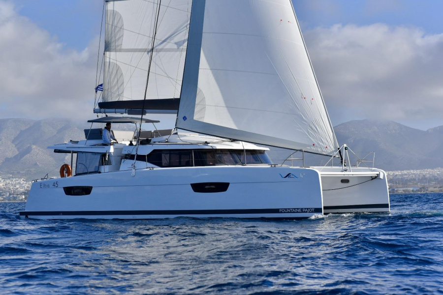 Photo #1 - Fountaine Pajot Elba 45 - 5 cab. (Sea Energy II) en Athens, Alimos marina - 36693