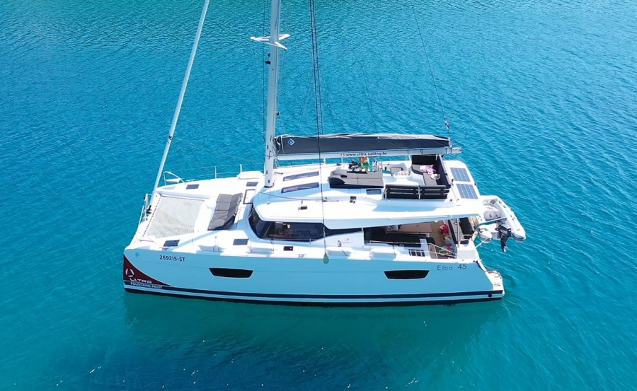 Photo #1 - Fountaine Pajot Elba 45 - 4 + 1 cab. (Summer Flow) en Yachtclub Seget (Marina Baotić) - 36868