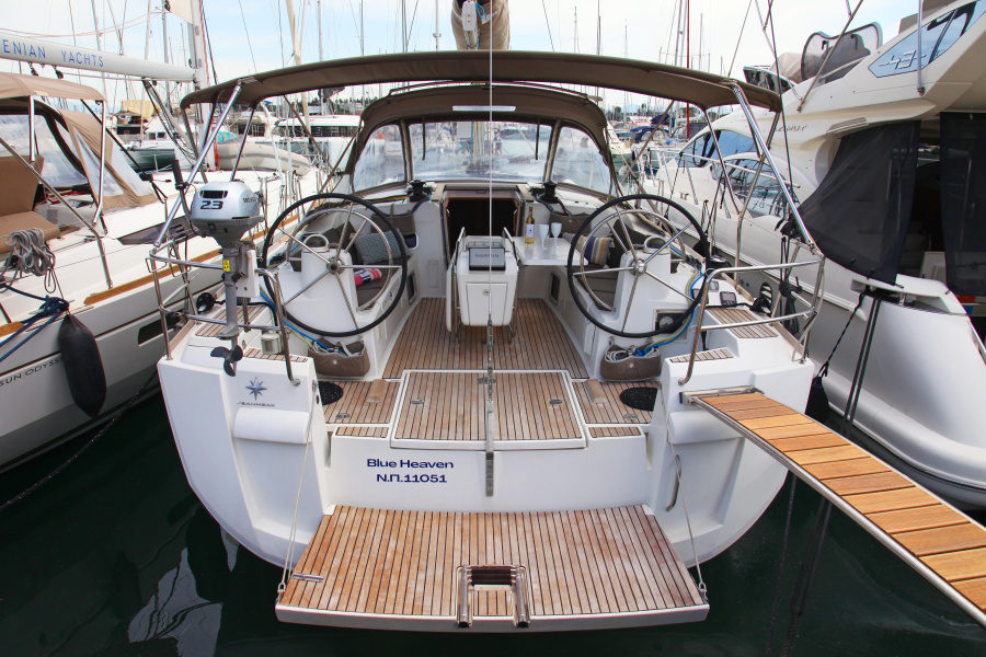 Photo #1 - Sun Odyssey 469 (Blue Heaven) en Corfu, Benitses Port Yacht Marina - 36899