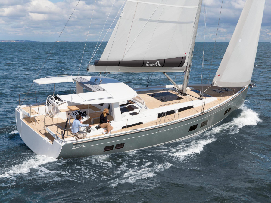 Photo #1 - Hanse 588 - 3 + 1 cab. (Joanna) en Marina Kornati - 36909