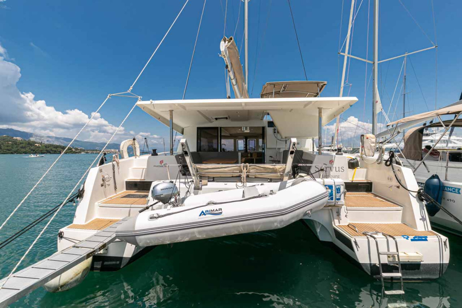 Photo #1 - Fountaine Pajot Lucia 40 - 4 cab. (Servus) en Corfu, Gouvia Marina - 37515