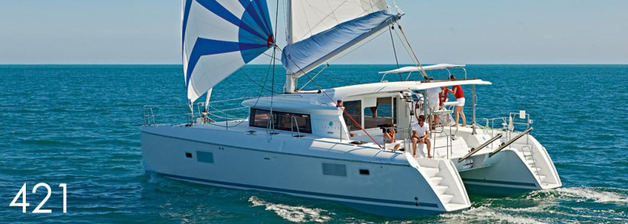 Photo #1 - Lagoon 421 - 3 cab. (Happiness) en Marina Frapa - 38945