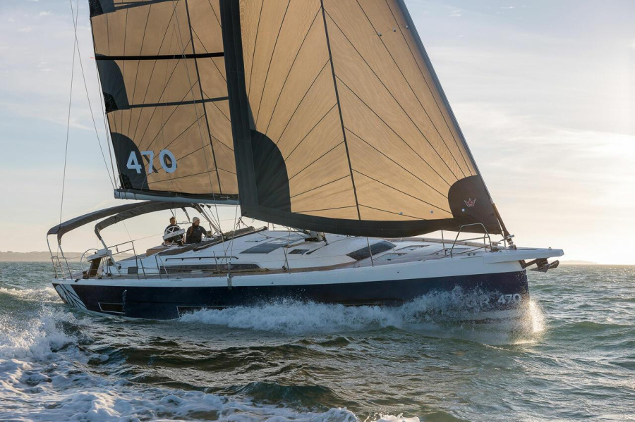 Photo #1 - Dufour 470 - 4 cab. (Reventador 2) en BVI, Tortola, Ritter House Marina - 39153