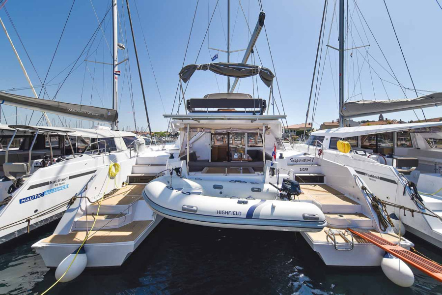 Photo #1 - Nautitech 46 Fly (Inspiration I) en Marina Kornati - 39469