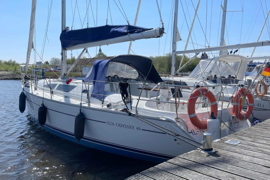 Photo #1 - Sun Odyssey 40 (Moulin Rouge) en Yachtwerft Ramin - 39548