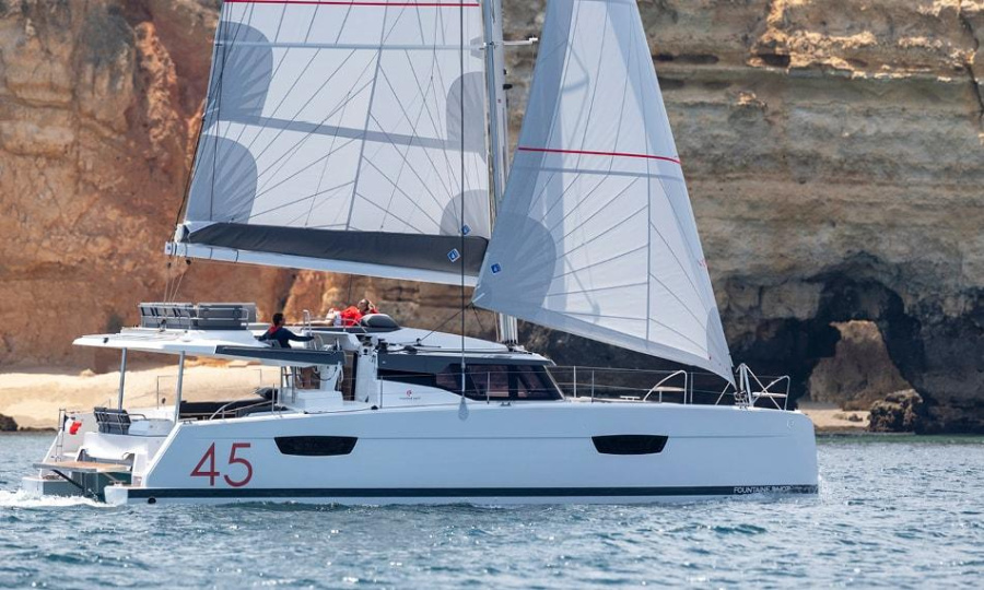 Photo #1 - Fountaine Pajot Elba 45 - 4 + 1 cab. (Lucky Traveller) en BVI, Tortola, Ritter House Marina - 40098