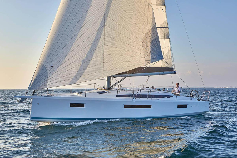 Photo #1 - Sun Odyssey 410 - 3 cab. (Hygge) en Athens, Alimos marina - 40522