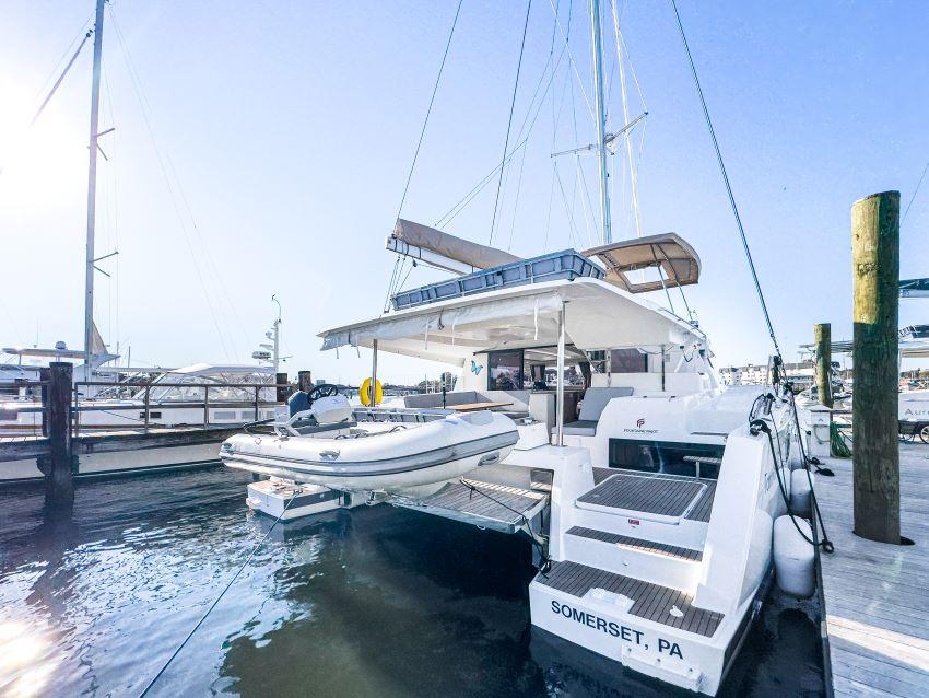 Photo #1 - Fountaine Pajot Tanna 47 Maestro - 3 cab. (La Bella Vita) en Resort & Marina - 40865