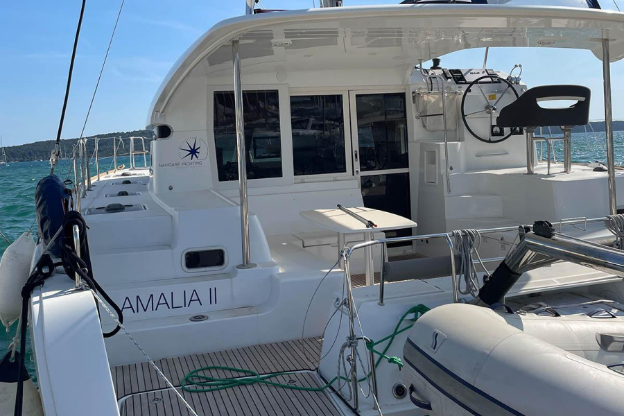 Photo #1 - Lagoon 40 - 4 + 2 cab (Amalia II) en Yachtclub Seget (Marina Baotić) - 41392