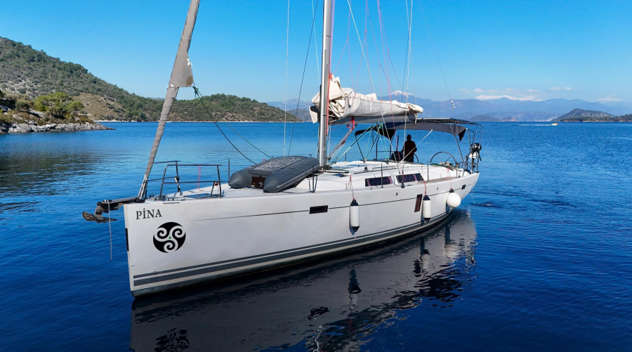 Photo #1 - Hanse 445 (Pina) en Ece Saray Marina Resort - 42667