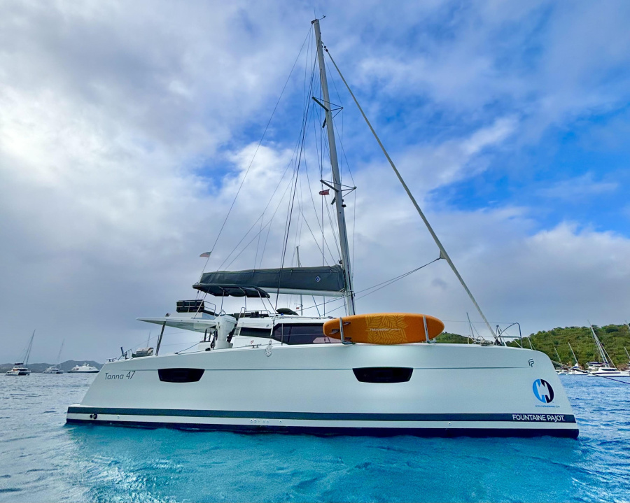 Photo #1 - Fountaine Pajot Tanna 47 - 5 + 1 cab. (Blue Vibes) en BVI, Hodge's Creek Marina - 61989