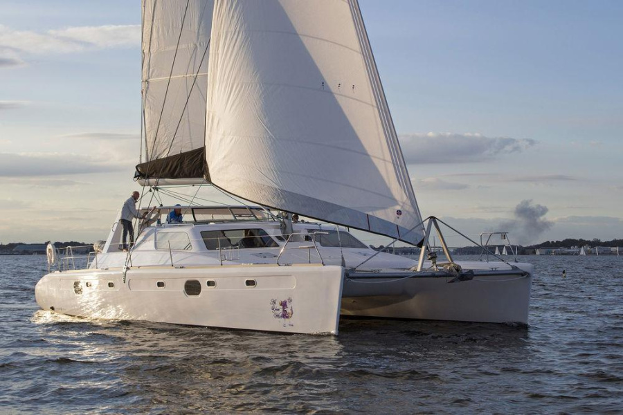 Photo #1 - Voyage 480 - 4 + 2 cab. (Mucho Gusto) en St. Vincent & Grenadines, Blue Lagoon Marina - 63167