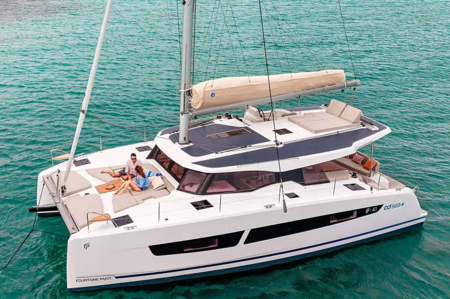 Photo #1 - Fountaine Pajot FP 41 Quatuor 4 (Cataya) en Marina (ex.SCT) - 63284