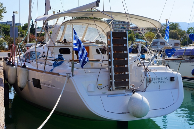 Photo #1 - Elan 394 Impression (Thalia) en Corfu, Gouvia Marina - 64828