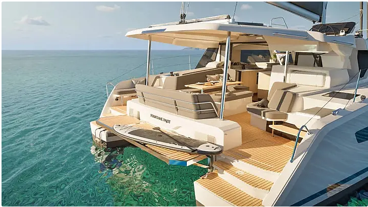 Photo #1 - Fountaine Pajot FP 41 Quatuor 4 (Montague) en Lefkas, Nikiana Marina - 64927