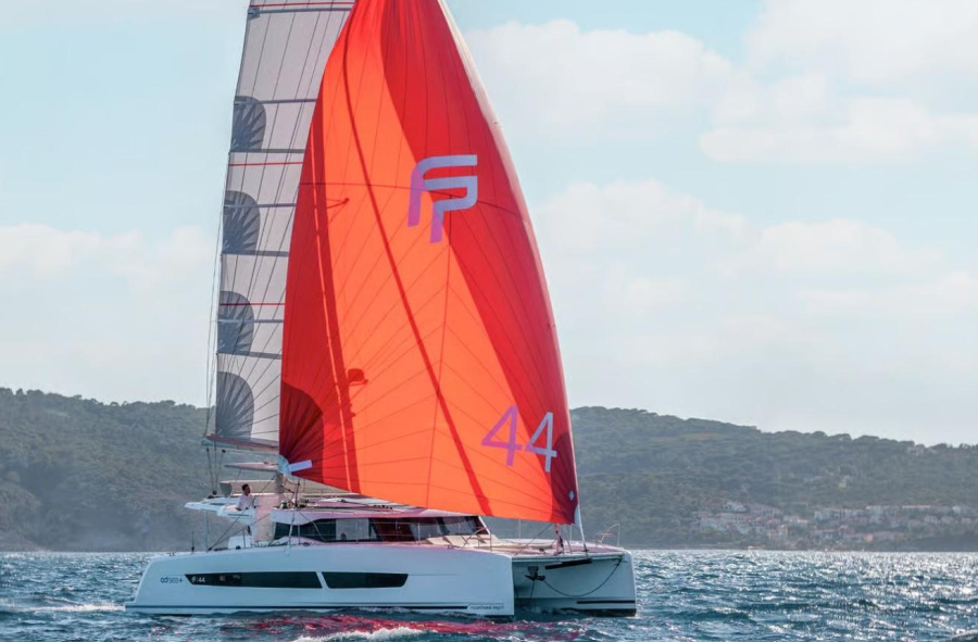 Photo #1 - Fountaine Pajot FP 44 Quatuor - 4 + 1 cab. (NEWTON'S CRADLE) en Yachtclub Seget (Marina Baotić) - 65344