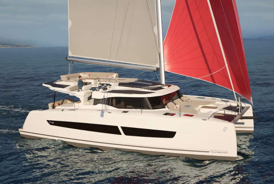 Photo #1 - Fountaine Pajot FP 48 Quintet 5 (Long Layover) en St. Thomas, Frenchtown Marina - 65359