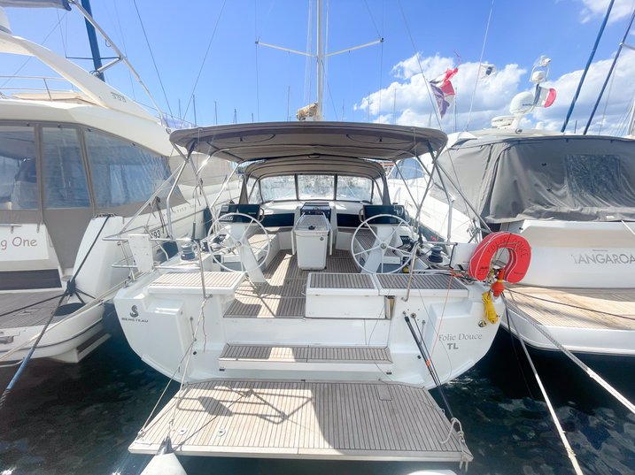 Photo #1 - Oceanis 46.1 (Folie Douce) en Hyeres Port Saint Pierre - 65793