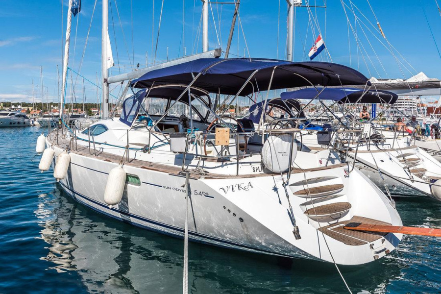 Photo #1 - Sun Odyssey 54 DS - 4 + 1 cab. (Vika) en Marina - 44365