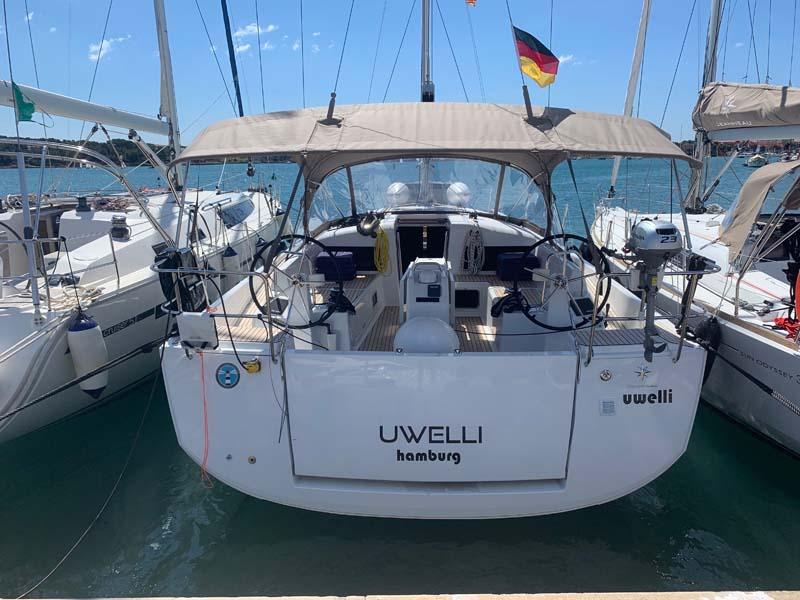 Photo #1 - Sun Odyssey 440 - 4 cab. (UwElli) en ACI Marina - 44588