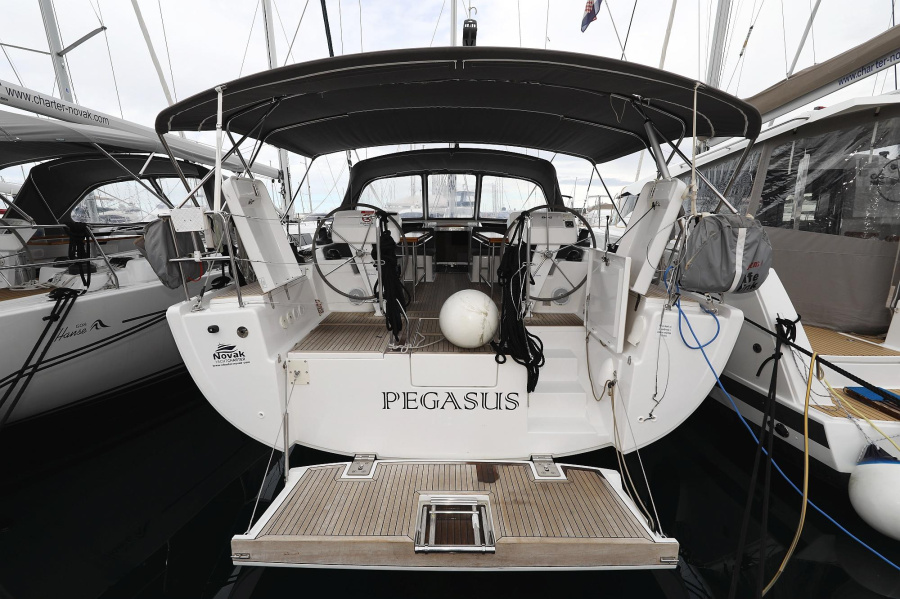 Photo #1 - Hanse 508 - 5 + 1 cab. (Pegasus) en Marina Kornati - 45450