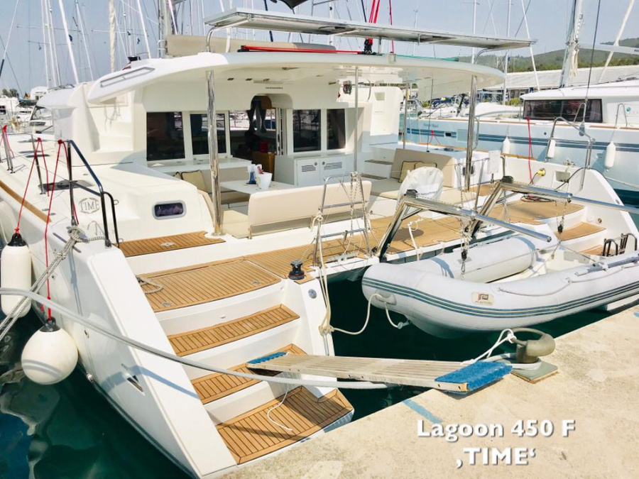 Photo #1 - Lagoon 450 - 4 + 2 cab. (Time) en D-Marin Dalmacija Marina - 46113